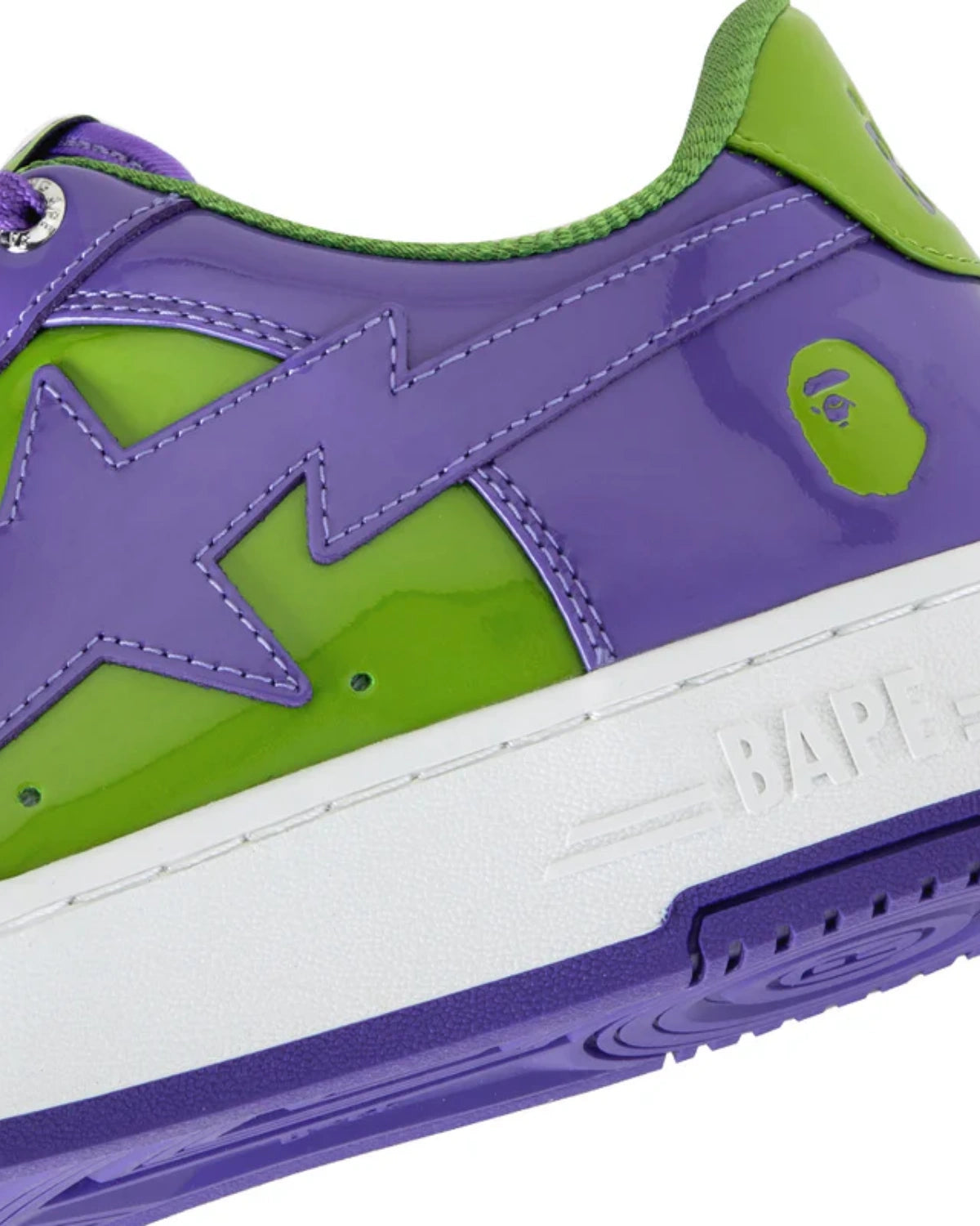 A Bathing Ape Bape Sta #1 Purple