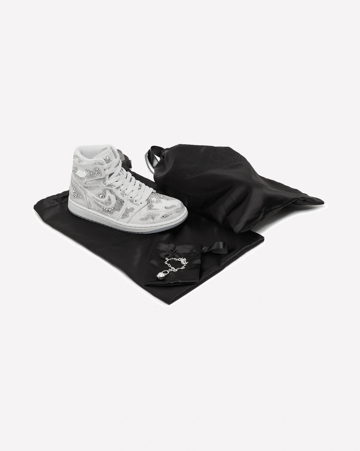 Air Jordan 1 Retro High OG Swarovski Vast Grey
