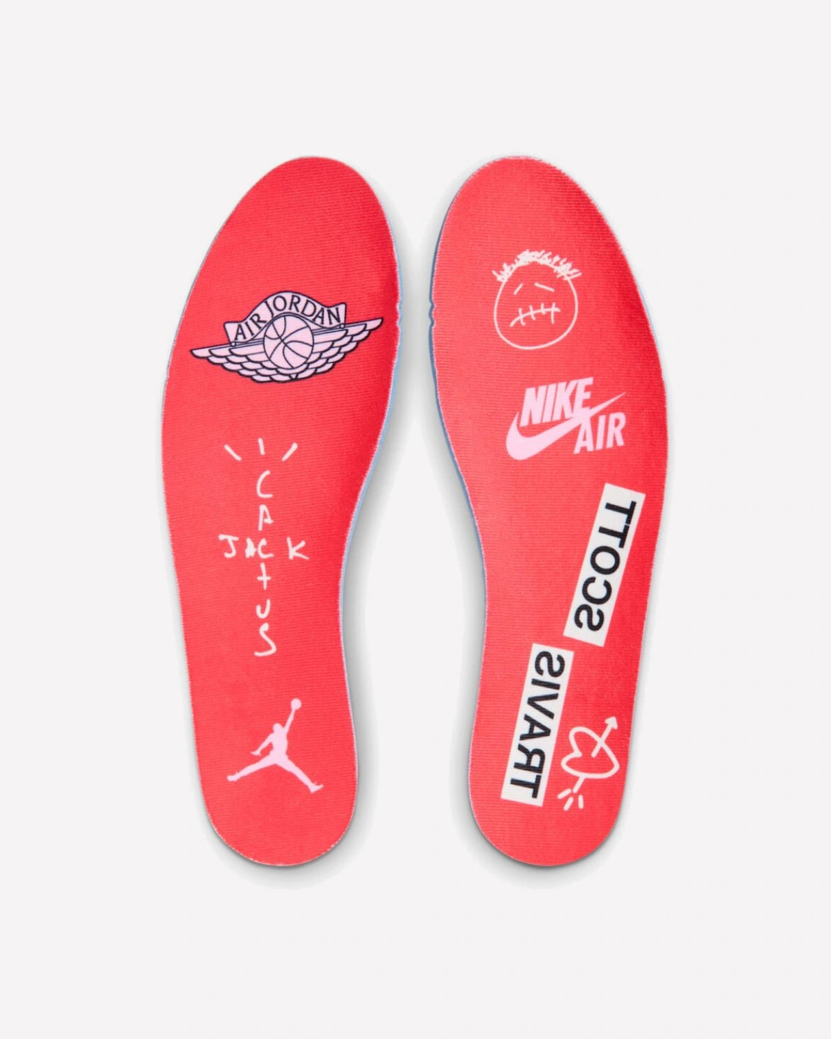 Air Jordan 1 Retro Low OG SP Travis Scott Sail Tropical Pink