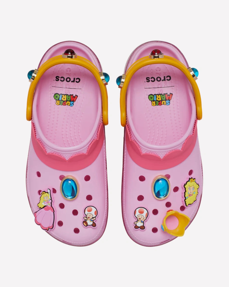 Crocs Classic Platform Clog Super Mario Bros. Princess Peach