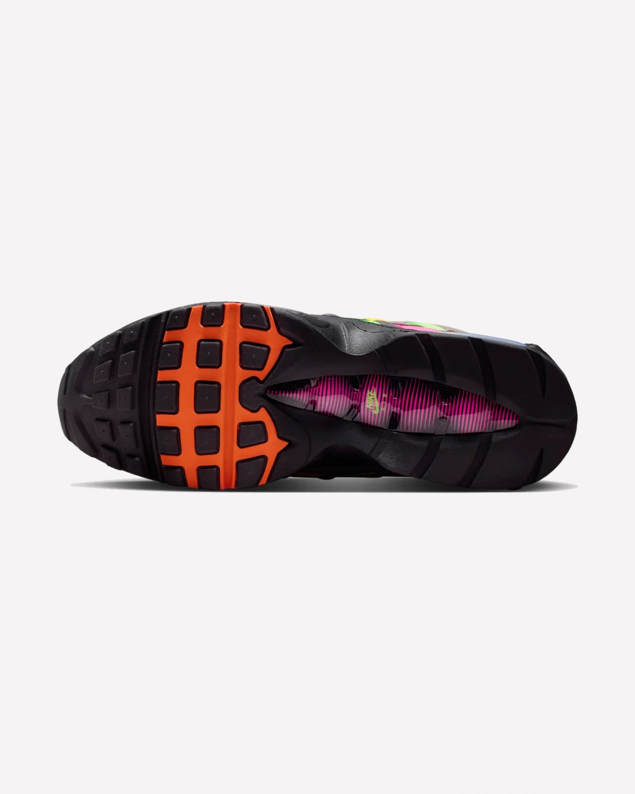 Nike Air Max 95 Big Bubble Woven Multi — detalle de la burbuja de aire