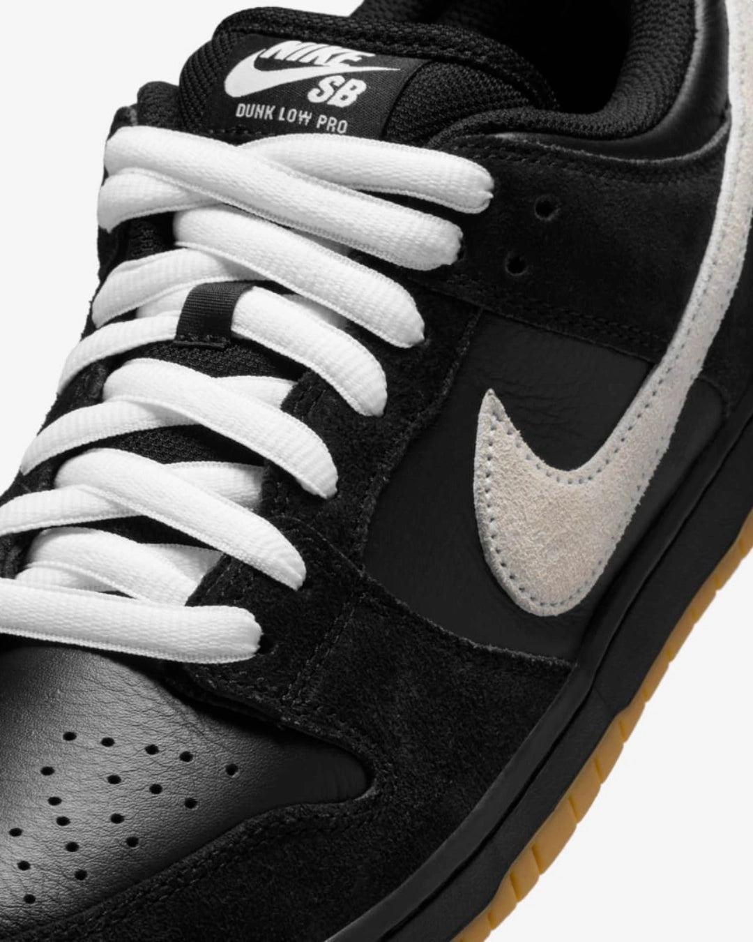 Nike Dunk Low Pro SB Black White Gum