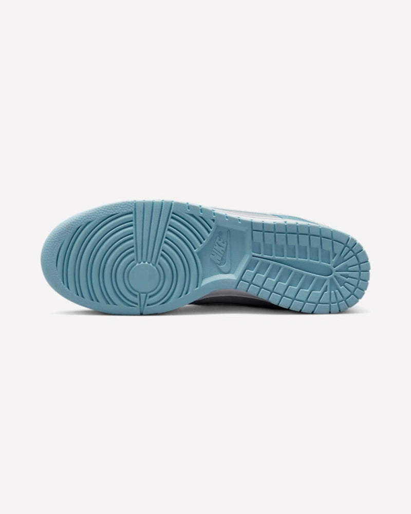 Nike Dunk Low Retro Fleece Swoosh Worn Blue