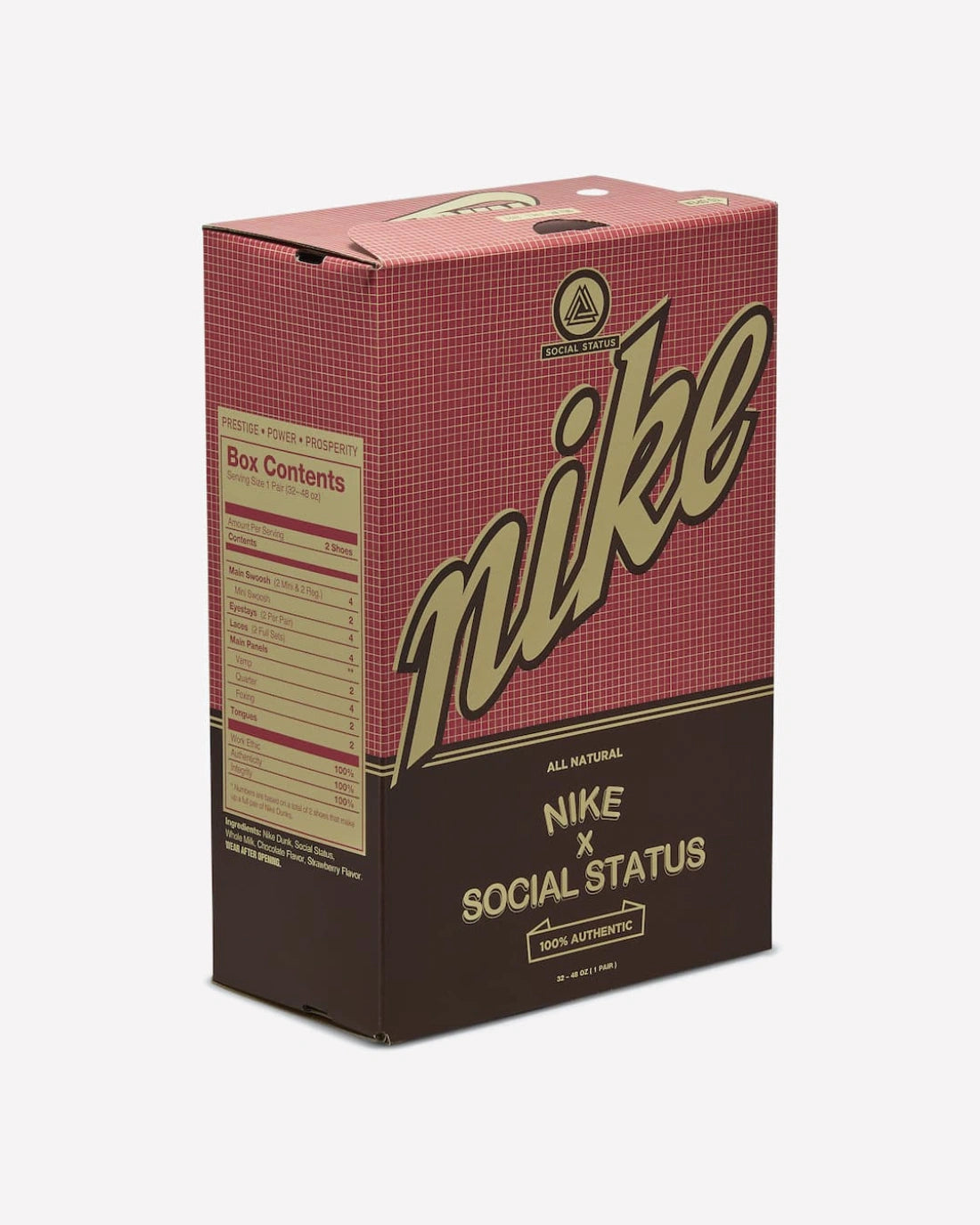 Nike Dunk Mid Social Status Free Lunch Chocolate Milk