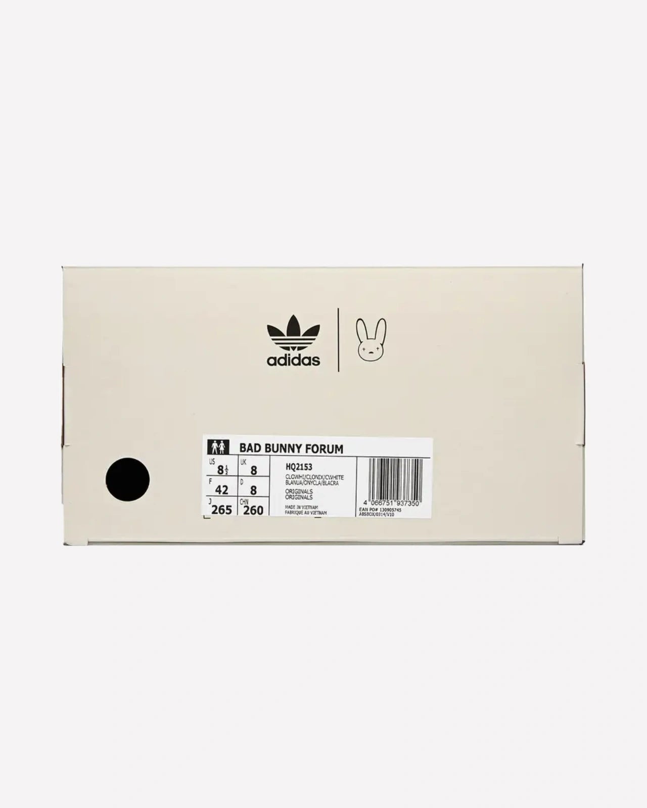 adidas Forum Buckle Low White Bad Bunny