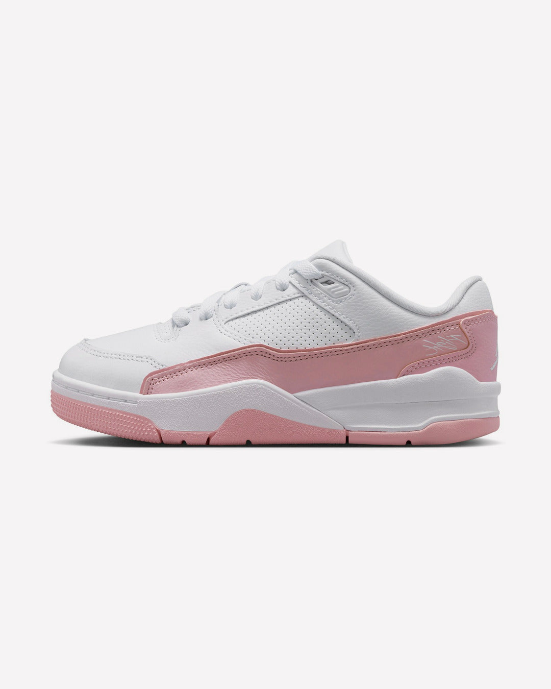 Air Jordan Flight Court White Medium Soft Pink (GS)
