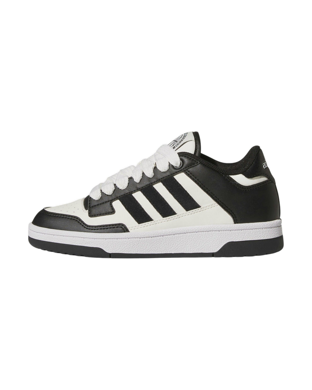 adidas Rapid Court Low Core Black Cloud White (GS)
