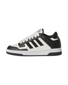 adidas Rapid Court Low Core Black Cloud White (GS)