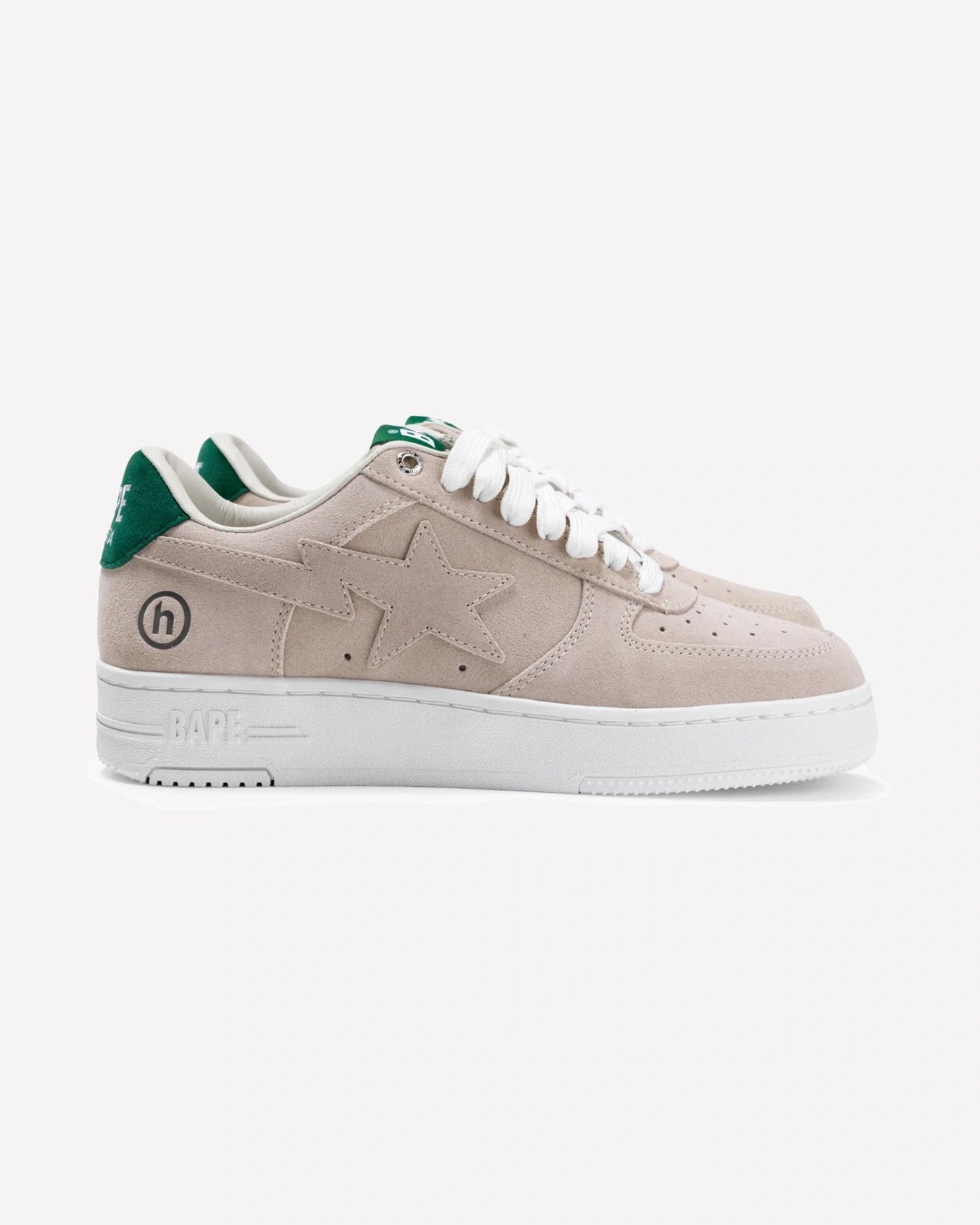 A Bathing Ape Bape Sta Hidden NY Tan Suede