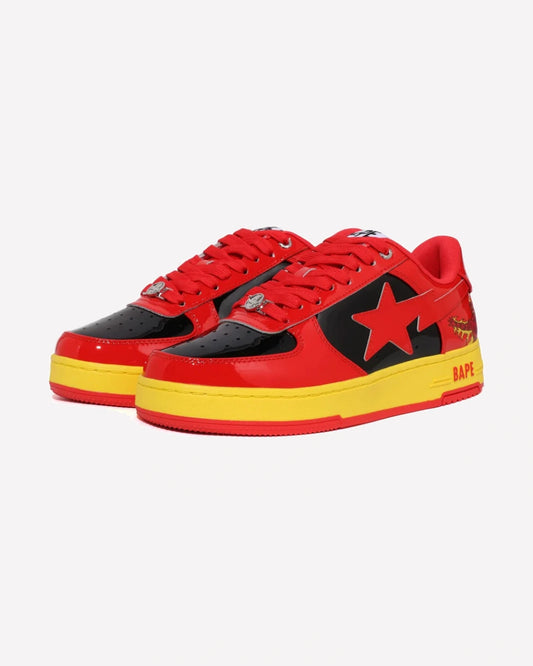 BAPE Bape Sta Marvel The Human Torch — vista superior del par