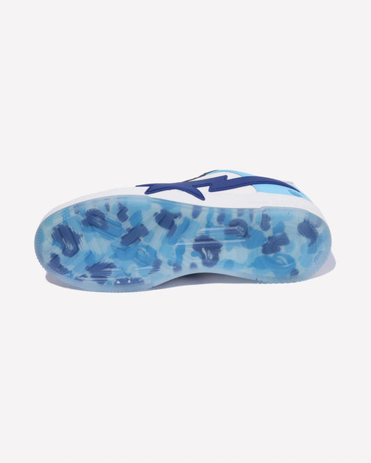 A Bathing Ape Bape Sta OS White Blue University Blue