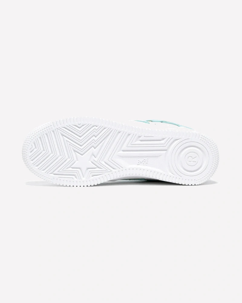 A Bathing Ape Bape Sta #4 Line Camo White Sax