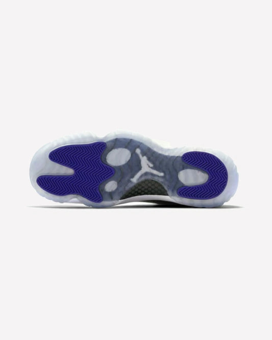 Jordan 11 Retro Concord (2018) — vista superior