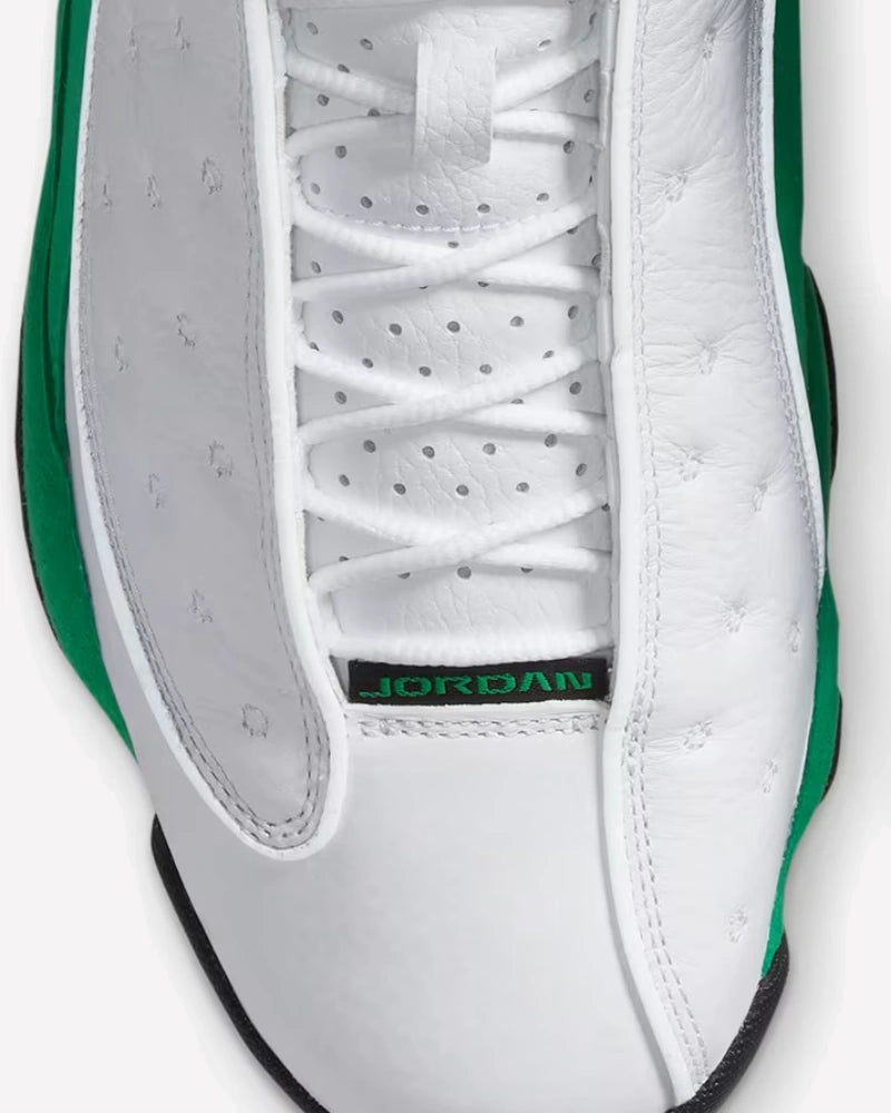 Air Jordan 13 Retro White Lucky Green