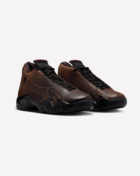 Air Jordan 14 Retro Mowalola Burnt Red