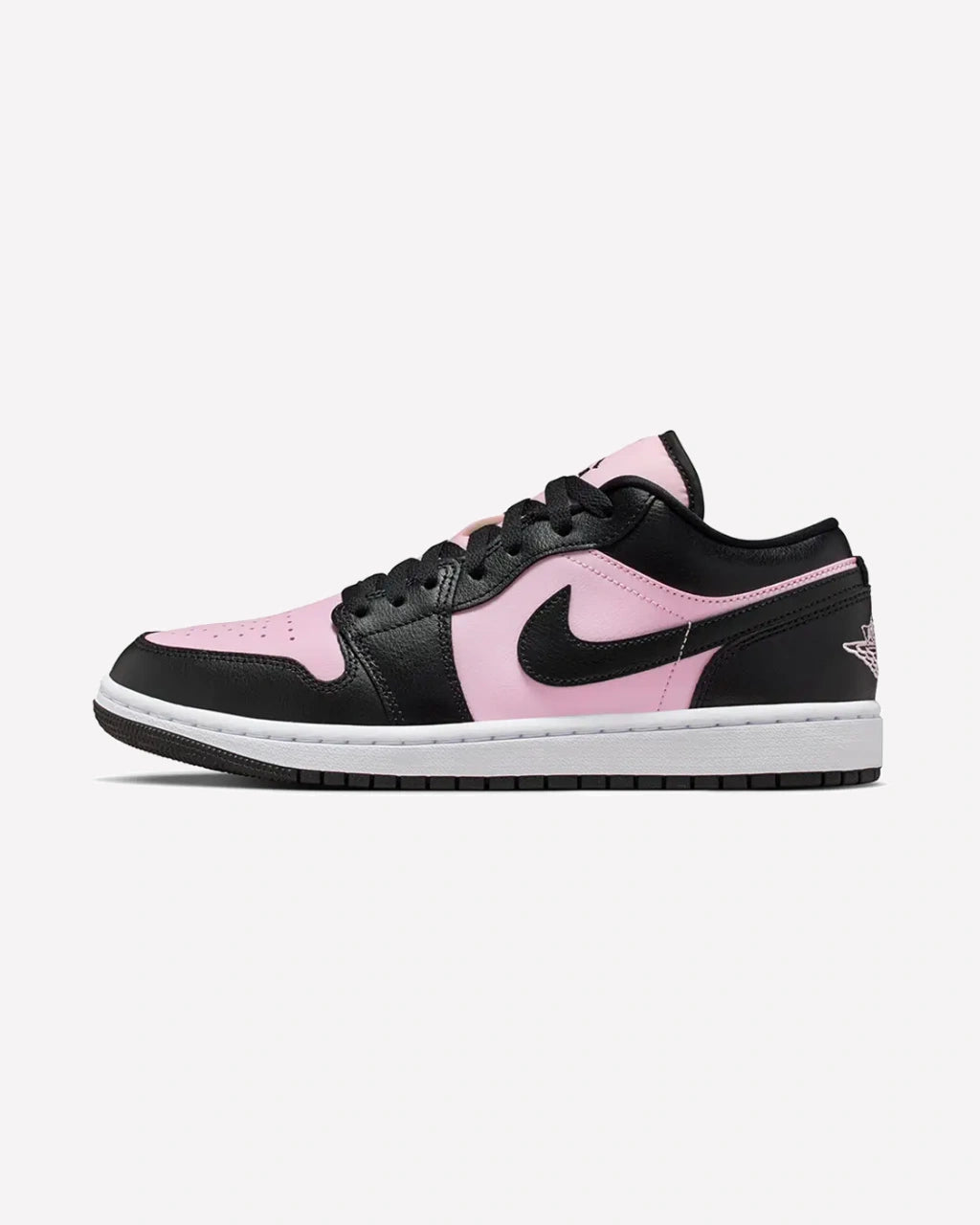 Air Jordan 1 Low Pink Foam Black