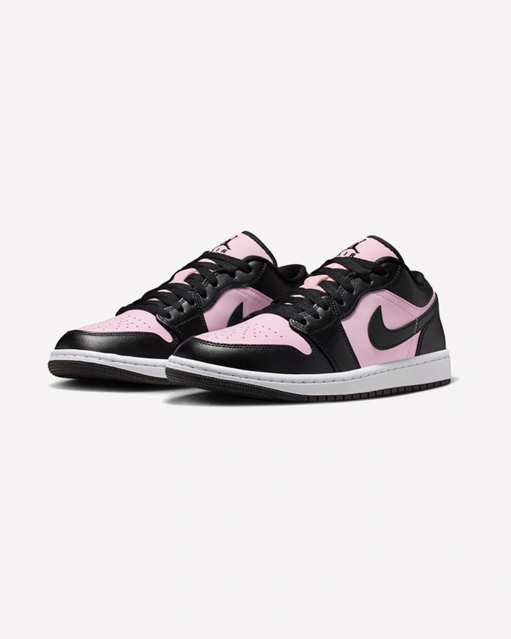 Air Jordan 1 Low Pink Foam Black