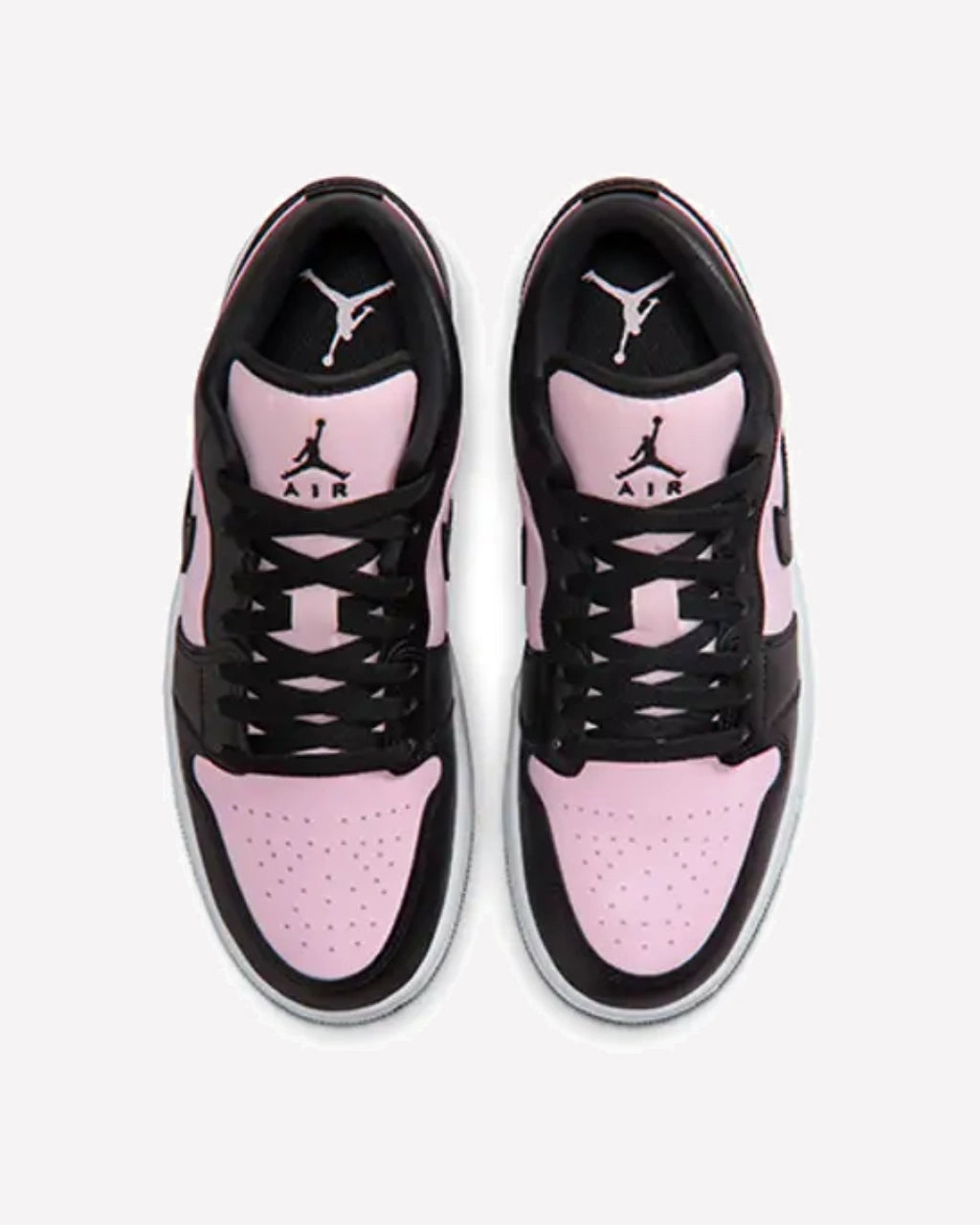 Air Jordan 1 Low Pink Foam Black