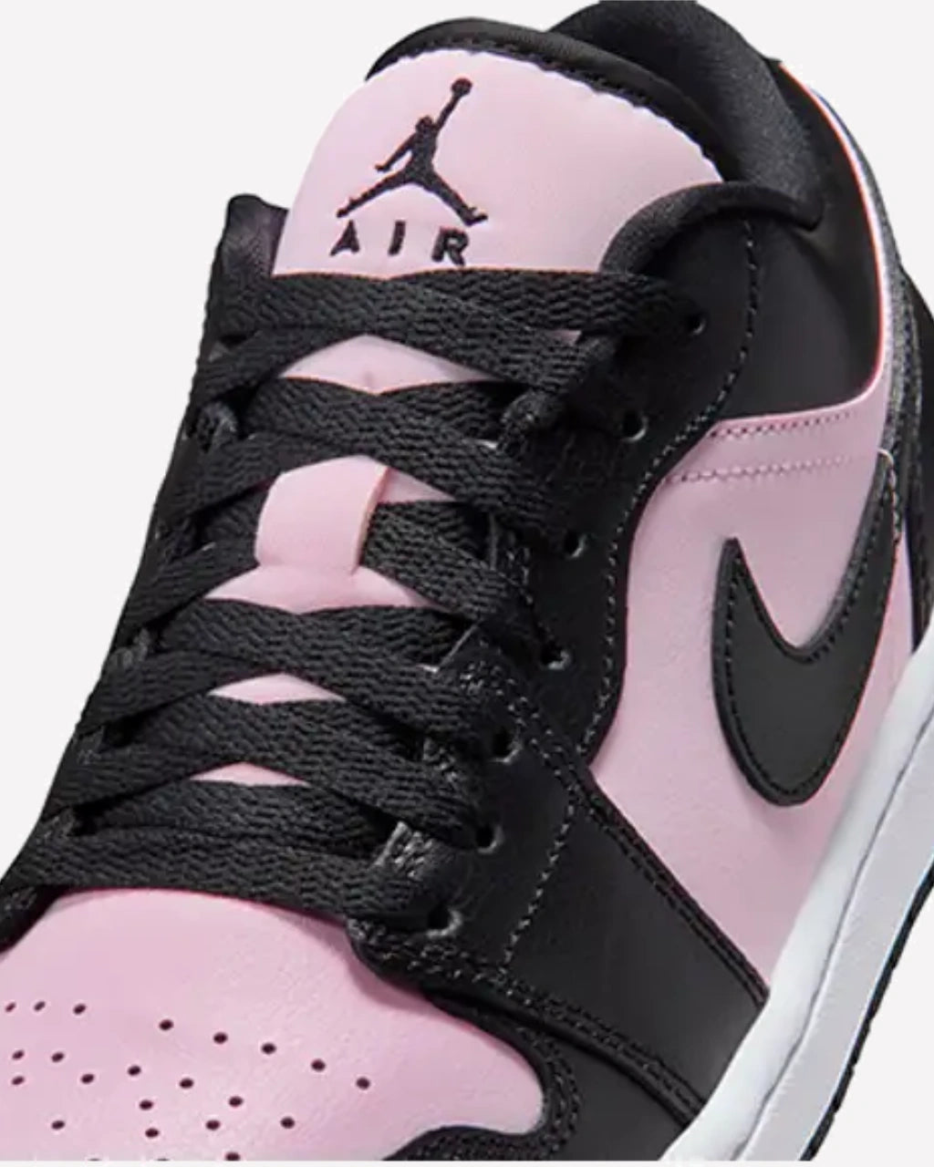 Air Jordan 1 Low Pink Foam Black