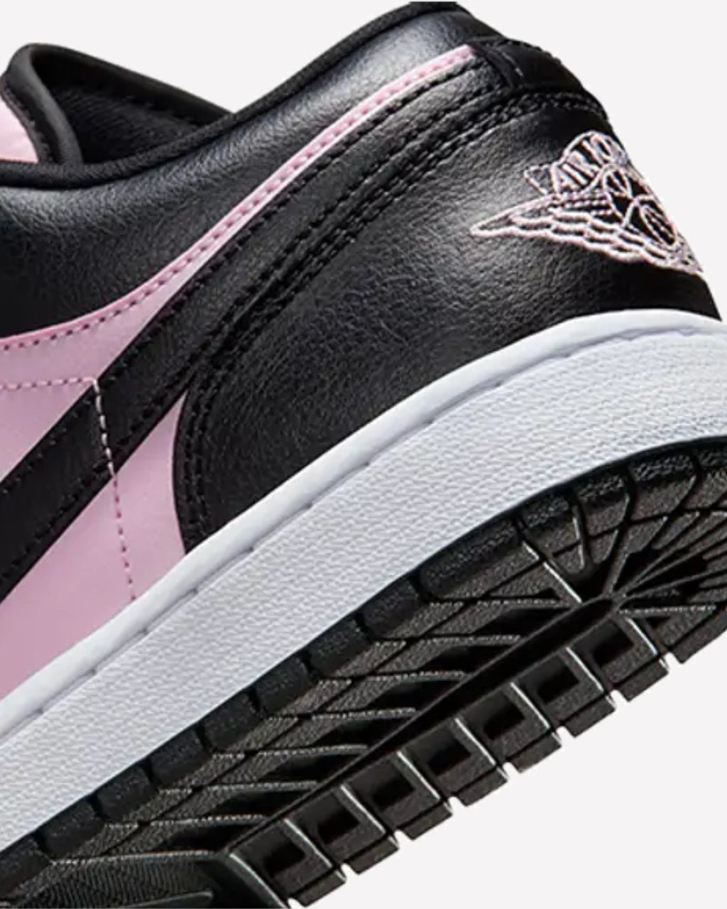 Air Jordan 1 Low Pink Foam Black
