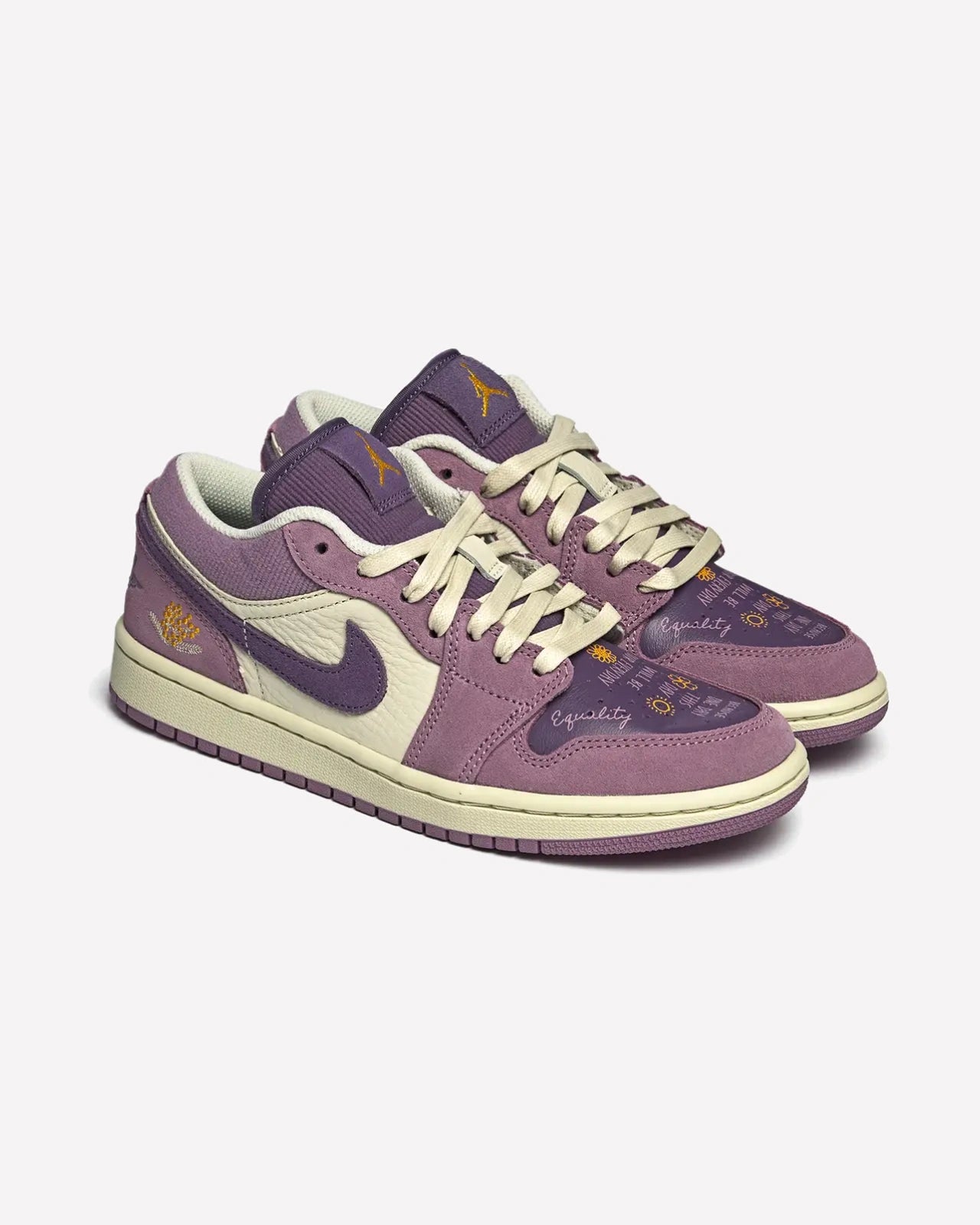 Jordan 1 Low Unity Amethyst Wave — vista superior