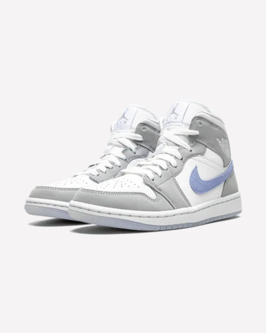 Air Jordan 1 Mid Aluminium Wolf Grey (W)