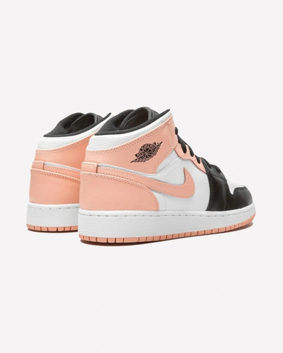 Air Jordan 1 Mid Arctic Orange Black Toe (GS)