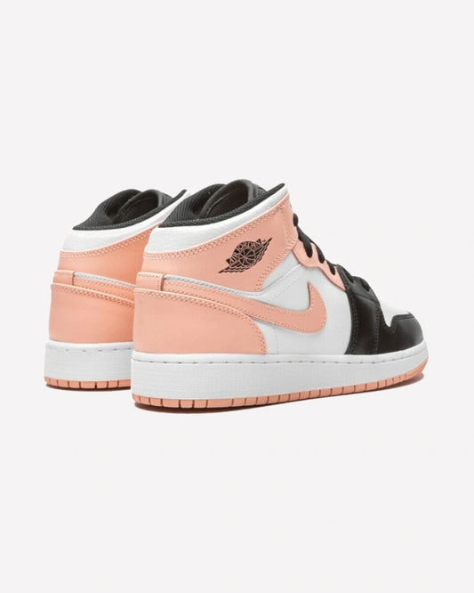 Air Jordan 1 Mid Arctic Orange Black Toe (GS)