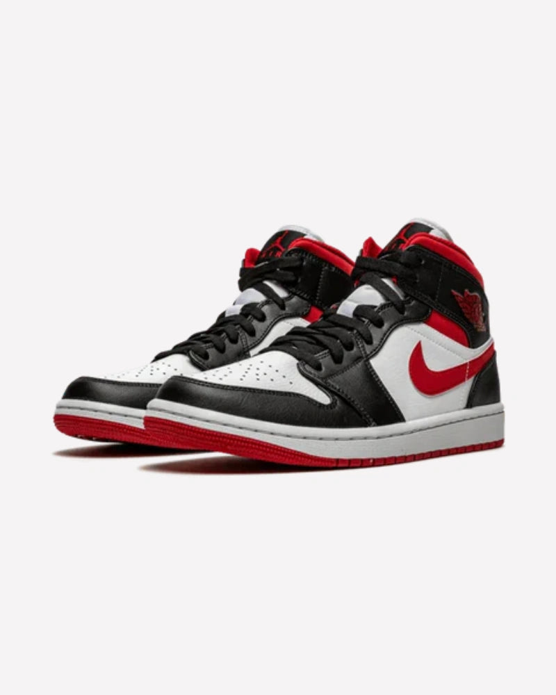 Air Jordan 1 Mid Gym Red Black White