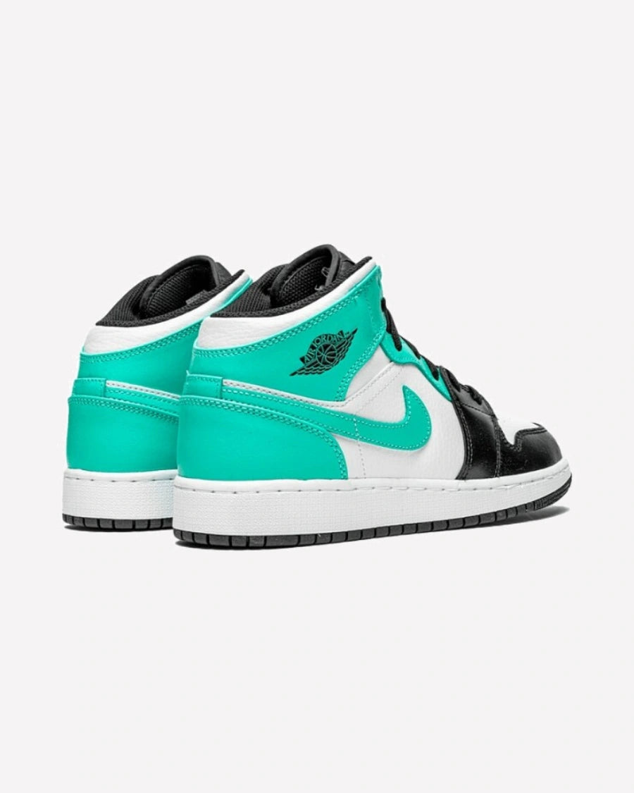 Air Jordan 1 Mid Igloo Island Green (GS)