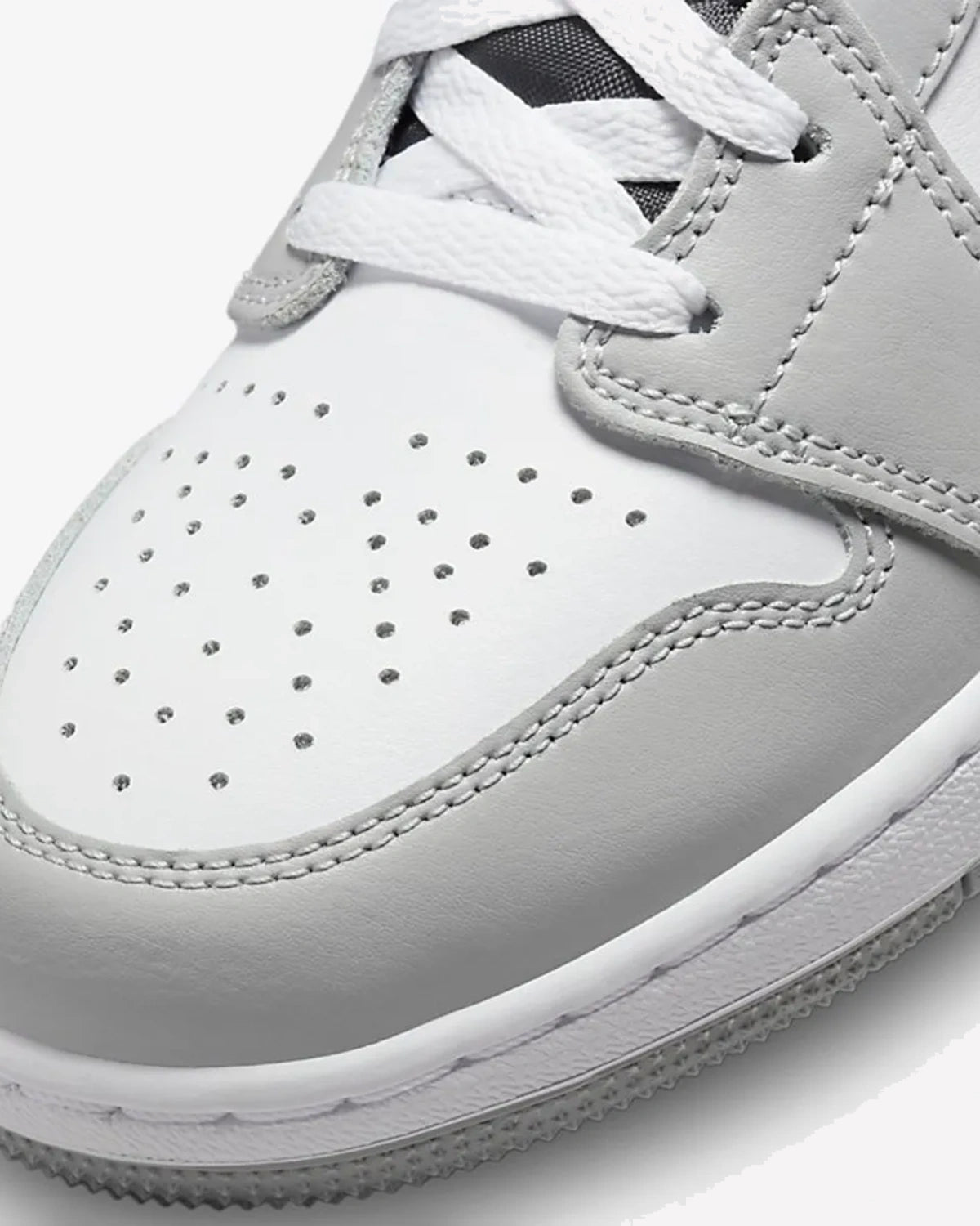 Air Jordan 1 Mid Light Smoke Grey Anthracite (GS)