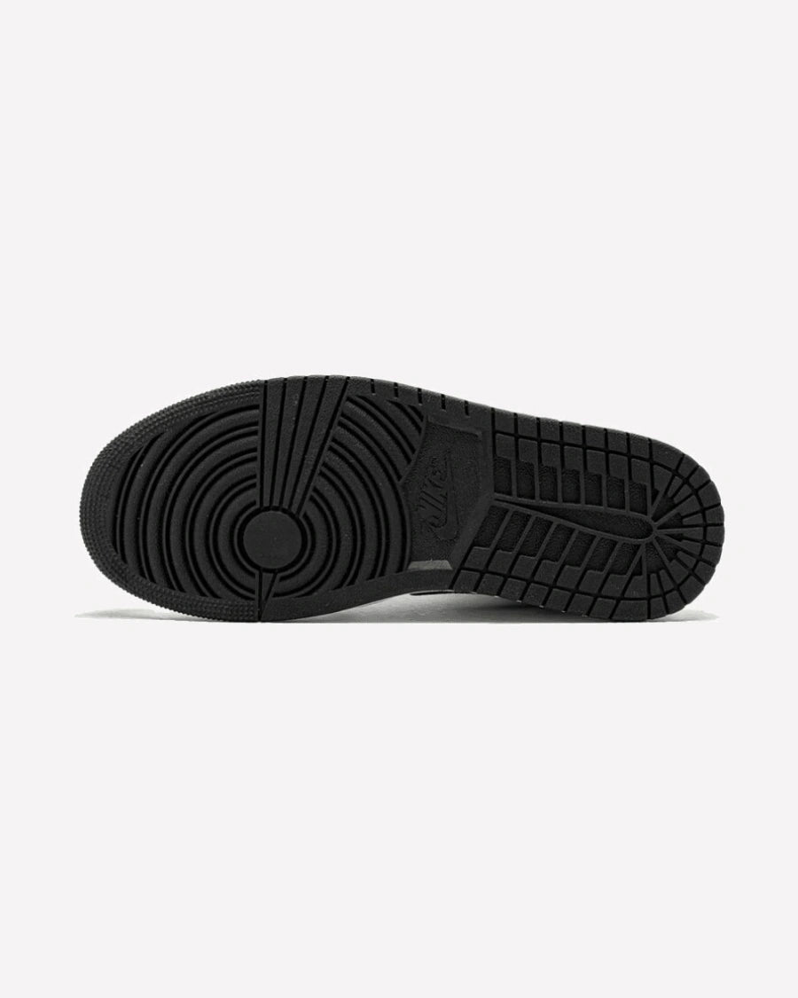 Air Jordan 1 Mid Light Smoke Grey Black