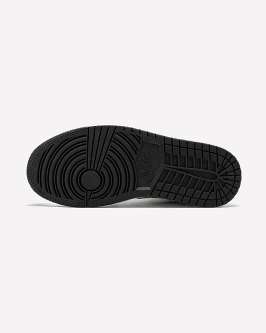 Air Jordan 1 Mid Light Smoke Grey Black