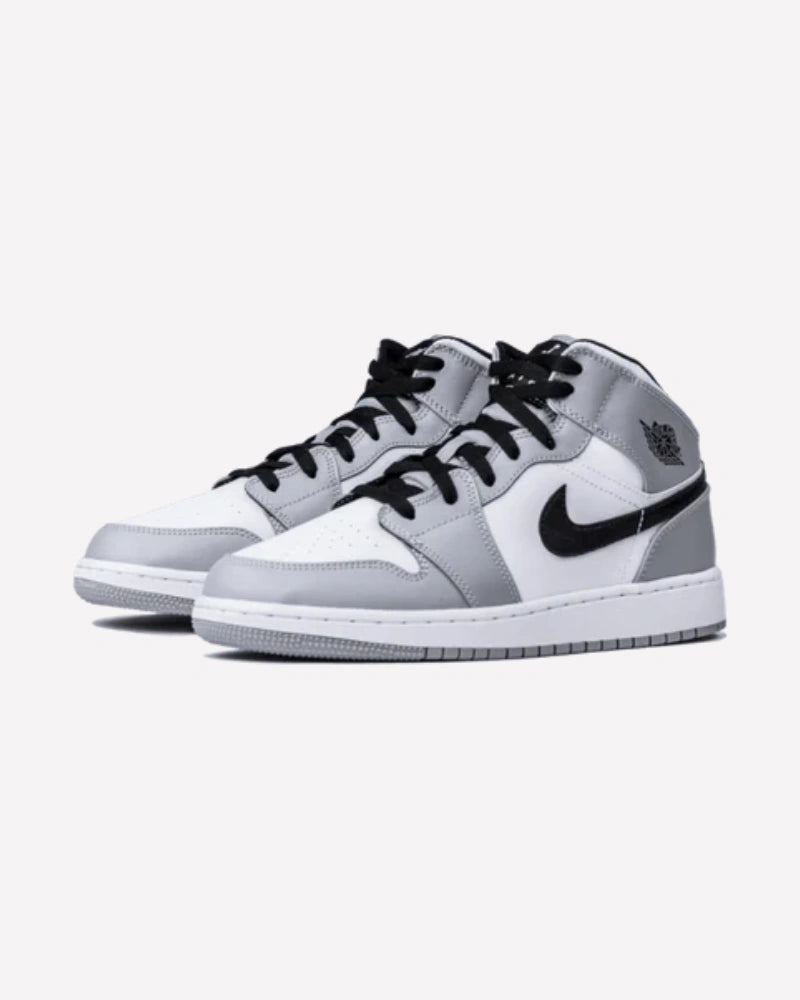 Air Jordan 1 Mid Light Smoke Grey (GS)