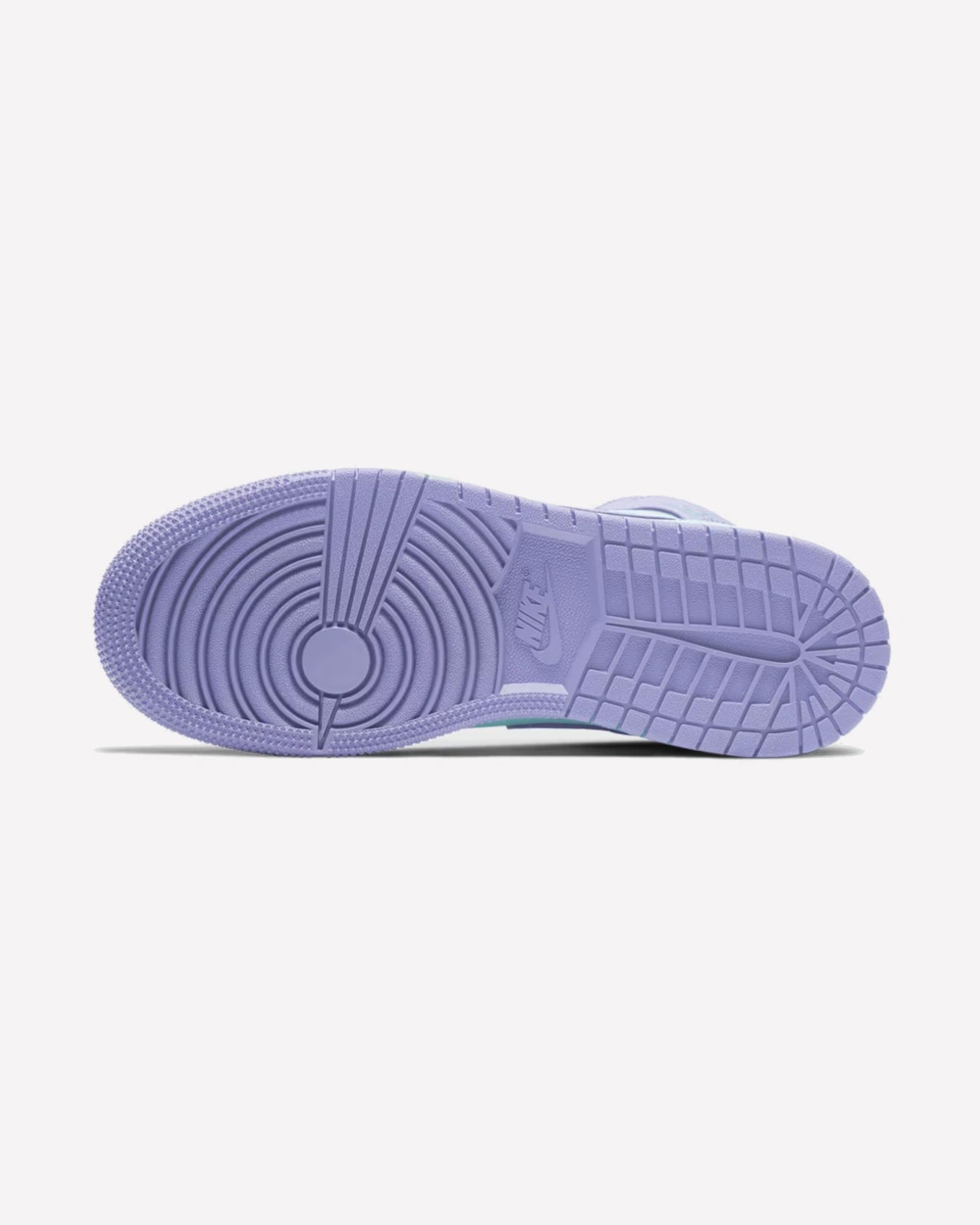 Air Jordan 1 Mid Purple Aqua (GS)