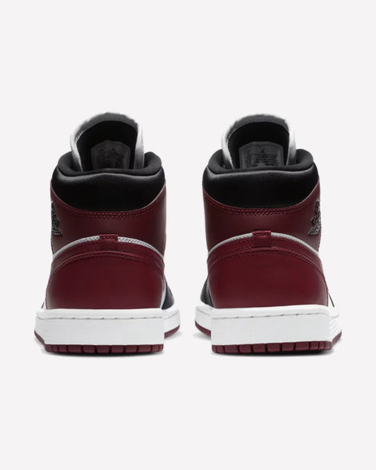 Air Jordan 1 Mid SE Black Dark Beetroot (W)