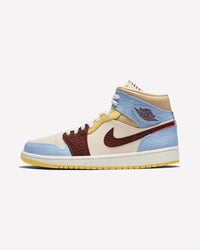Air Jordan 1 Mid SE Fearless Maison Chateau Rouge