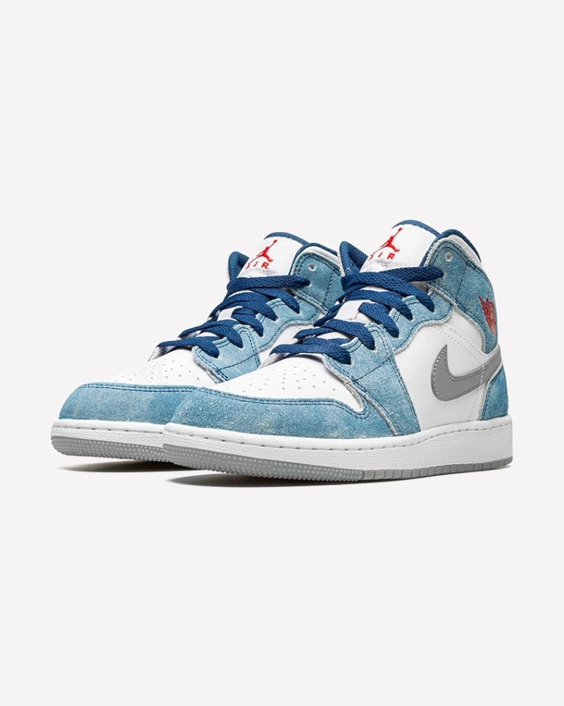 Air Jordan 1 Mid SE French Blue (GS)