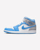 Air Jordan 1 Mid University Blue Grey