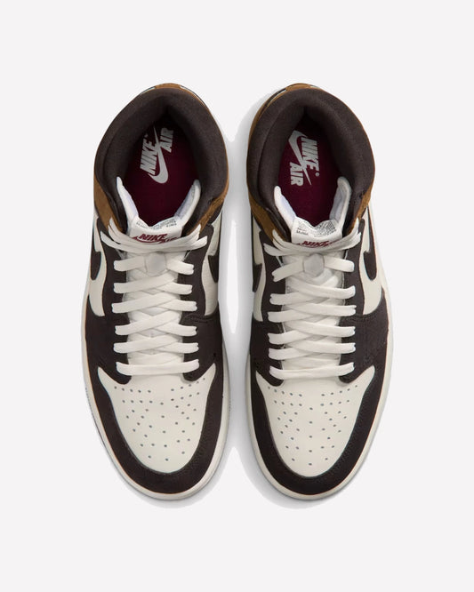Jordan 1 Retro High OG Love Letter — detalle del tobillo
