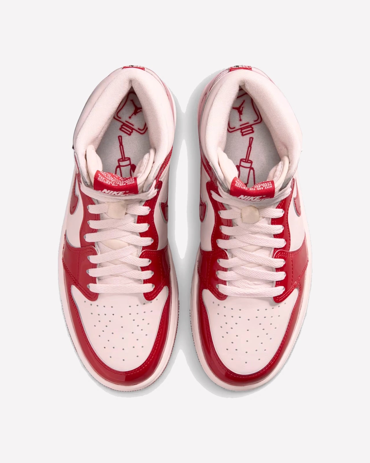 Jordan 1 Retro High OG Nails & Grails — vista de la suela