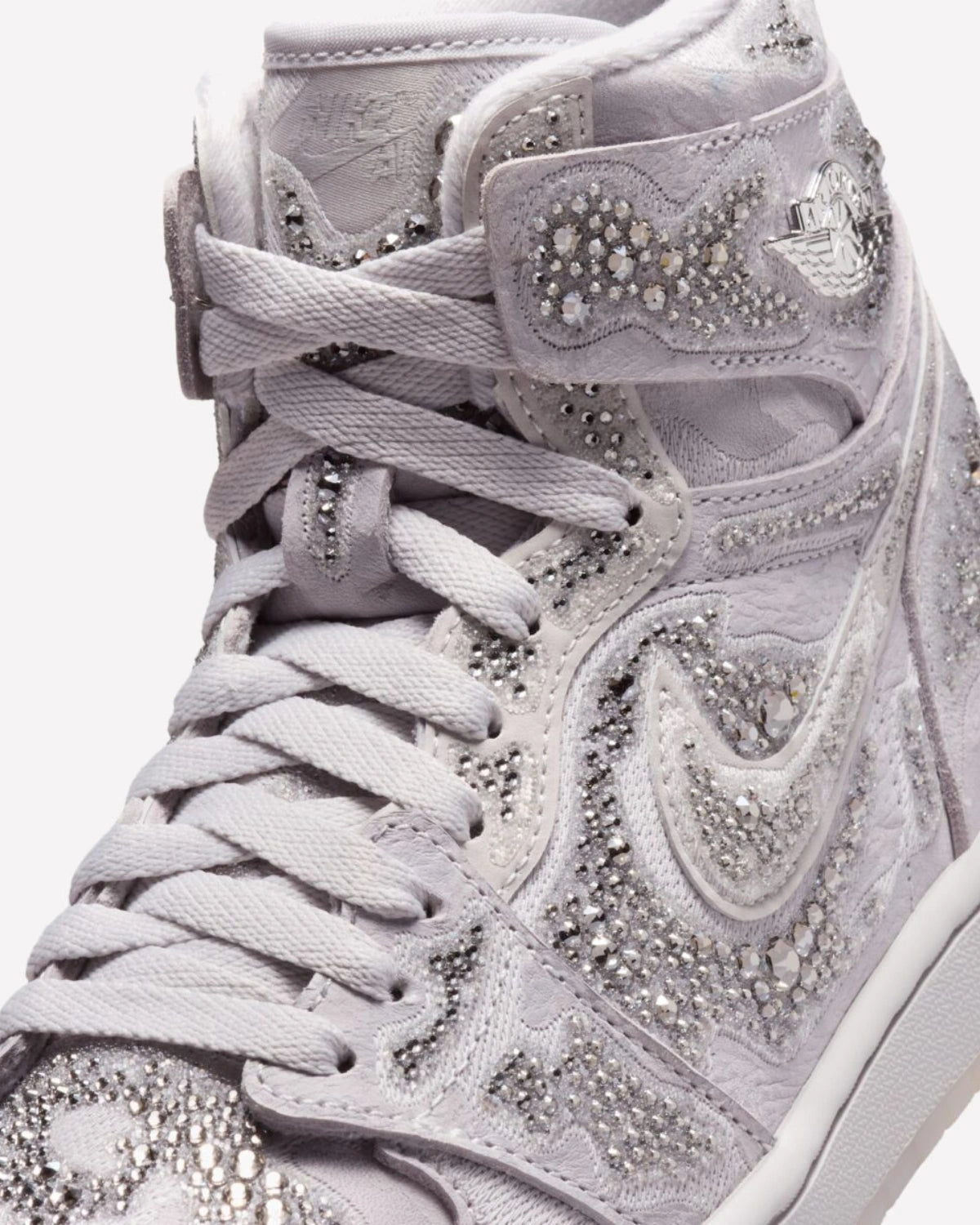 Air Jordan 1 Retro High OG Swarovski Vast Grey