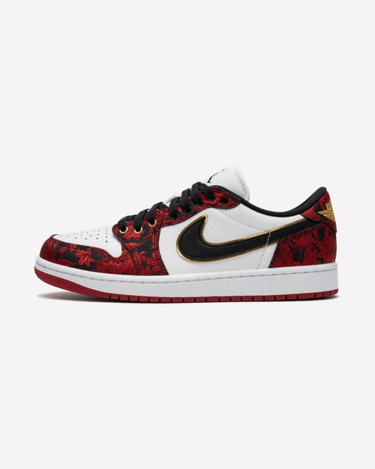 Jordan 1 Retro Low OG Last Dance At The Garden — vista lateral