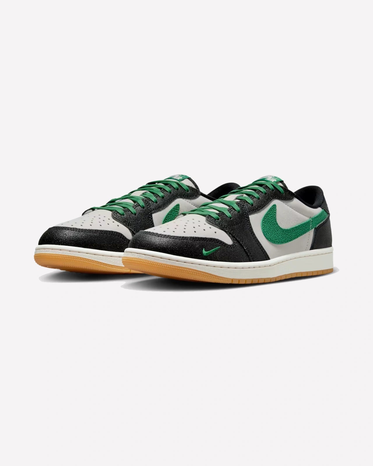 Air Jordan 1 Retro Low OG Phantom Pine Green