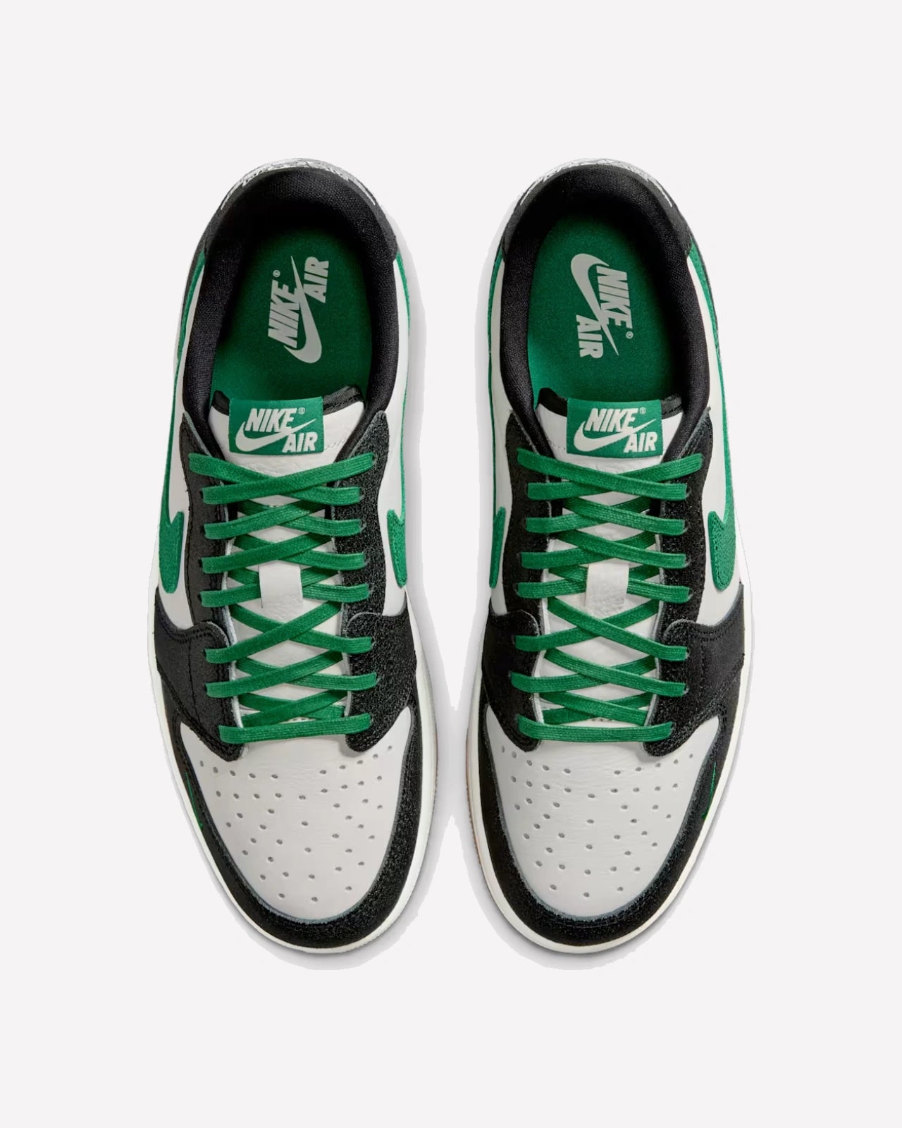 Air Jordan 1 Retro Low OG Phantom Pine Green