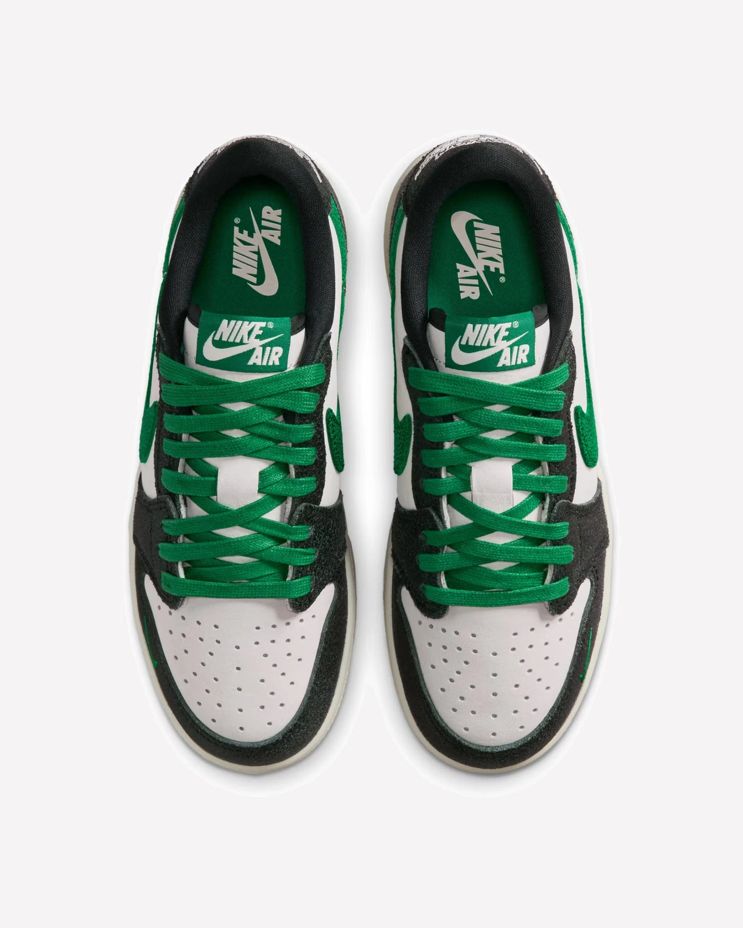 Air Jordan 1 Retro Low OG Phantom Pine Green (GS)