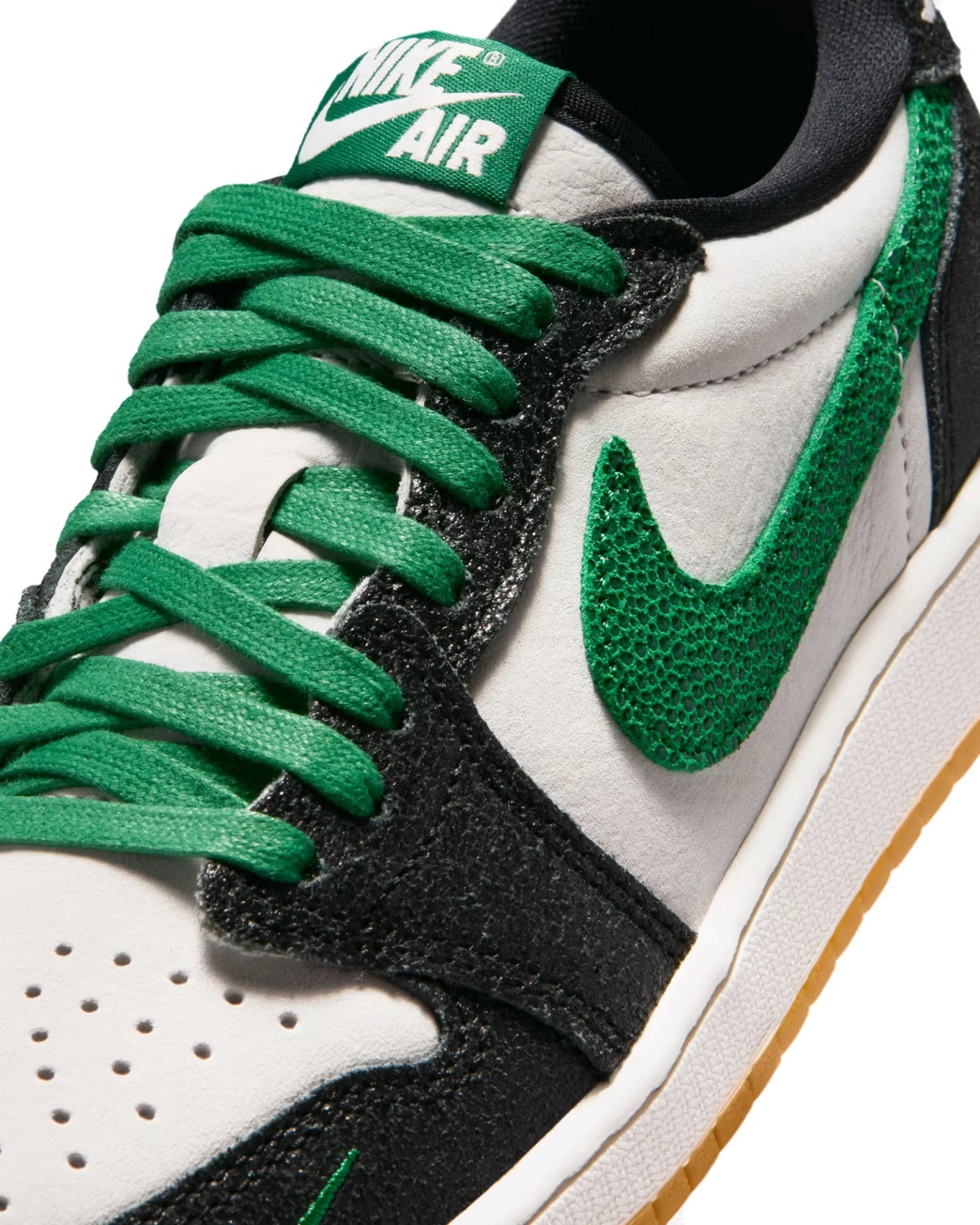Air Jordan 1 Retro Low OG Phantom Pine Green (GS)