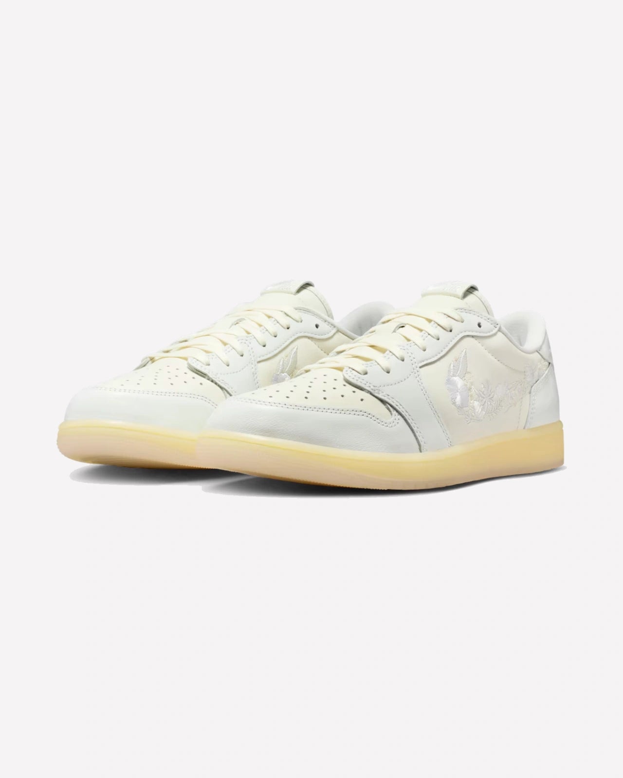 Air Jordan 1 Retro Low OG Rabbit Floral Swoosh