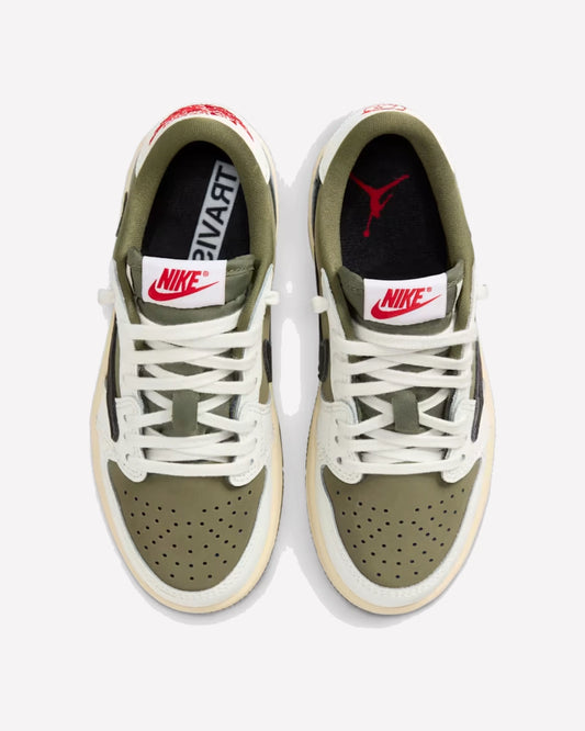 Air Jordan 1 Retro Low OG SP Travis Scott Medium Olive (PS)
