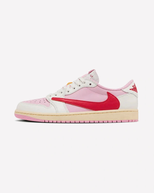 Air Jordan 1 Retro Low OG SP Travis Scott Sail Tropical Pink